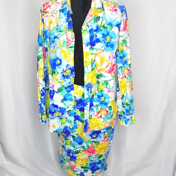 Polo Ralph Lauren Matching Blouse and Skirt Size 14 - Picture 2 of 7